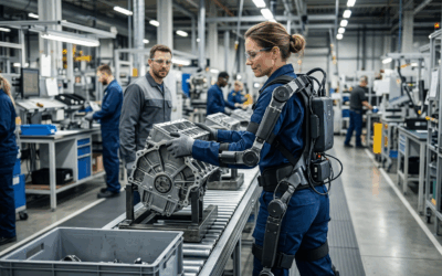 Les exosquelettes au travail : gadget technologique ou vraie innovation ergonomique ?